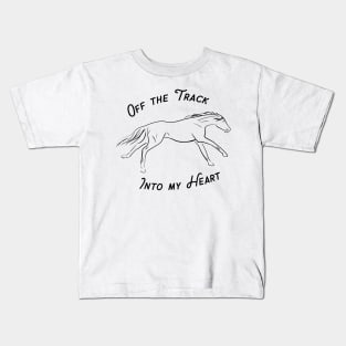 Off the Track - Into my Heart Kids T-Shirt
